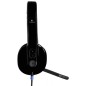 Logitech USB Headset H540 Kablet Høretelefoner Logitech USB Headset H540 Kablet Høretelefoner